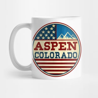 Aspen Colorado Skiing Ski Mug